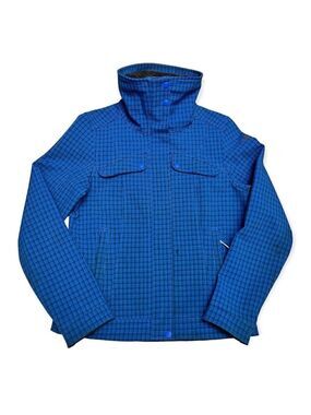 The North Face Waterproof Soft Shell Plaid Ski Rain Jacket - Womens Medium